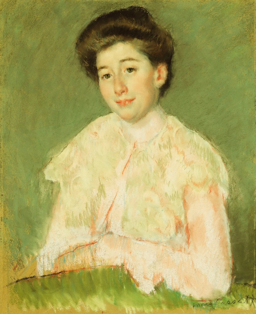 Mary Cassatt - 199, Ritratto di signora, 1890 ca